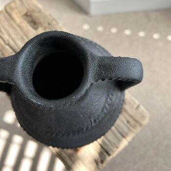 Vintage Romanian Folk Amphora Vase, 3 of 6