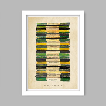Classic Saints Northampton Rugby Poster Print, 2 of 5