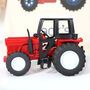 Die Cast Tractor Toy And Personalised Bag, thumbnail 3 of 6