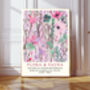 Flora And Fauna Pink Botanical Art Print, thumbnail 1 of 3