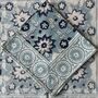 Dining Napkins, Indian Block Print, 18 Inches, thumbnail 7 of 8