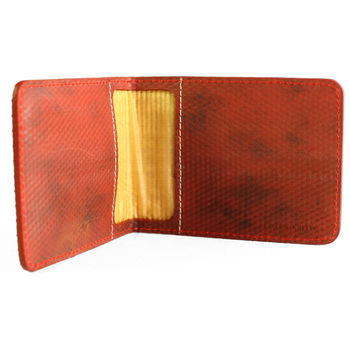 Reclaimed Fire Hose Double Card Holder, 3 of 5