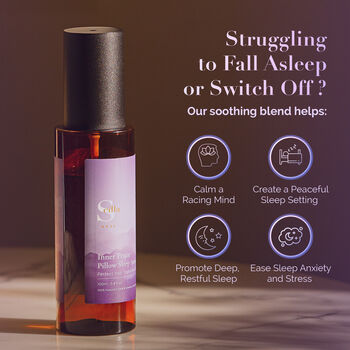 Inner Peace Pillow Mist – Natural Sleep Aid Spray, 6 of 11