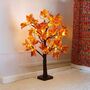 LED Warm White Light Up Maple Leaf Autumn Tree, thumbnail 5 of 9