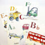 A Z Vehicle Children's Flash Cards, thumbnail 1 of 12