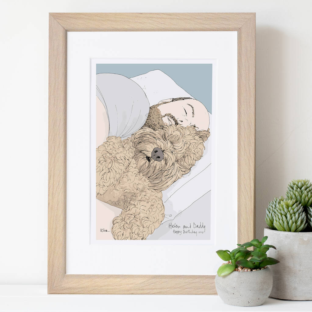 Personalised Portrait With Your Pet, 1 of 12
