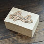 Personalised Layered Name Memory/Treasure/Storage Box, thumbnail 3 of 6
