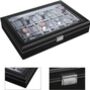24 Slots Black Watch Storage Box Case, thumbnail 5 of 6