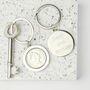 Personalised 30th Birthday Ten Pence Keyring, thumbnail 1 of 6