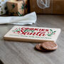 Personalised Cookies For Santa Christmas Eve Board, thumbnail 1 of 2