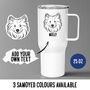 Samoyed Tumbler Coffee Mug, thumbnail 1 of 5