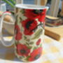 Small Jug In Poppy Chintz Design, thumbnail 5 of 8