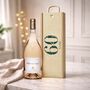 Personalised 60th Birthday Rosé Wine Gift Set, thumbnail 2 of 8