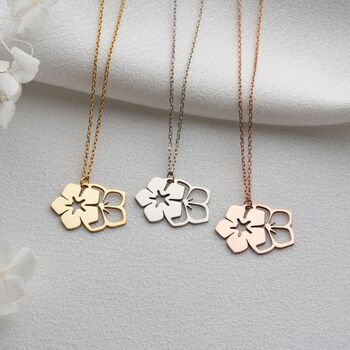 New Beginnings Sakura Blossom Necklace, 2 of 10