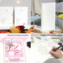 Personalised Fairy Girl Age Birthday Card, thumbnail 6 of 7