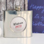 Personalised Birthday Golf Hip Flask, thumbnail 2 of 5