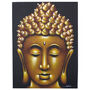 Buddha Painting Gold Sand Finish, thumbnail 5 of 6