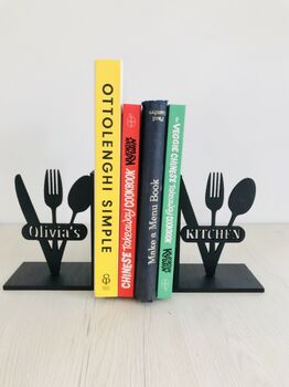 Personalised Kitchen Bookends, 4 of 4