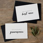 Groomsman Or Best Man Thank You Wedding Cards, thumbnail 1 of 2