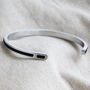 Cord And Stainless Steel Bangle, thumbnail 6 of 12