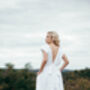 Beach Linen Wedding Dress, thumbnail 8 of 11