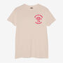 England Football Vintage Style Merch T Shirt In Sand, thumbnail 3 of 4