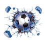 3D Effect Football Removable Wall Sticker, Two Sizes, thumbnail 10 of 10