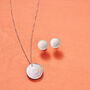 Surya Necklace And Studs Set, thumbnail 2 of 4