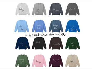 I Am An Autumn Embroidered Sweatshirt, 2 of 3