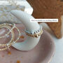 14k Gold Filled Stretch Bead Ring, thumbnail 9 of 9