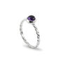 February Birthstone Ring With Amethyst, thumbnail 1 of 3