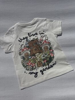 Fairy Garden Kids Organic T Shirt, 9 of 9