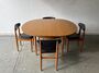 Mid Century Dining Table And Chairs By Schreiber, thumbnail 1 of 7