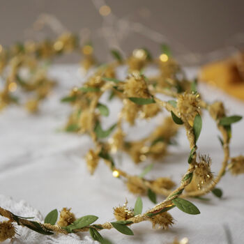 Sparkly Gold And Green Fairy Lights | Christmas Decoration | Holiday Sting Lights, 2 of 3