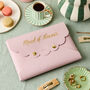 Personalised Vegan Leather Maid Of Honour Pouch, thumbnail 1 of 6