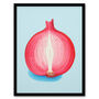 Just Add Red Onions Ii Bright Kitchen Wall Art Print, thumbnail 5 of 6