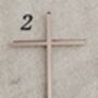 Acrylic Cross Cake Charm, thumbnail 3 of 5