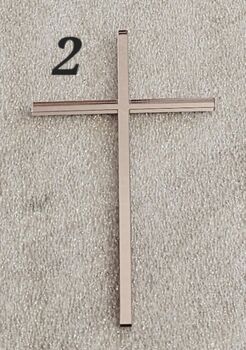 Acrylic Cross Cake Charm, 3 of 5