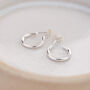 Sterling Silver Mini Everyday Hoops, thumbnail 3 of 5