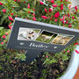 Personalised Large Pet Photo Memorial Slate Plant Marker, thumbnail 5 of 7