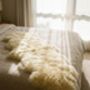 100% Natural Mongolian Sheepskin Rug Medium, thumbnail 11 of 12
