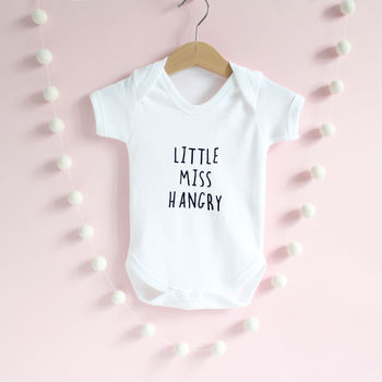 Hangry Babygrow, T Shirt Or Set, 5 of 5