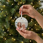 Memorial Photo Ceramic Disc Hanging Decoration Bauble + Gift Box, thumbnail 6 of 10