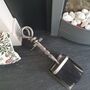 Handcrafted Fireside Brush And Shovel Set Hearth Tidy, thumbnail 1 of 9