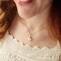 Moonstone Gemstone Necklace, thumbnail 1 of 4
