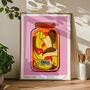 Powered By Kimchi Kitchen Art Print, thumbnail 1 of 2