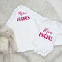 Mini Personalised Babygrow And Blanket Gift Set, thumbnail 2 of 3
