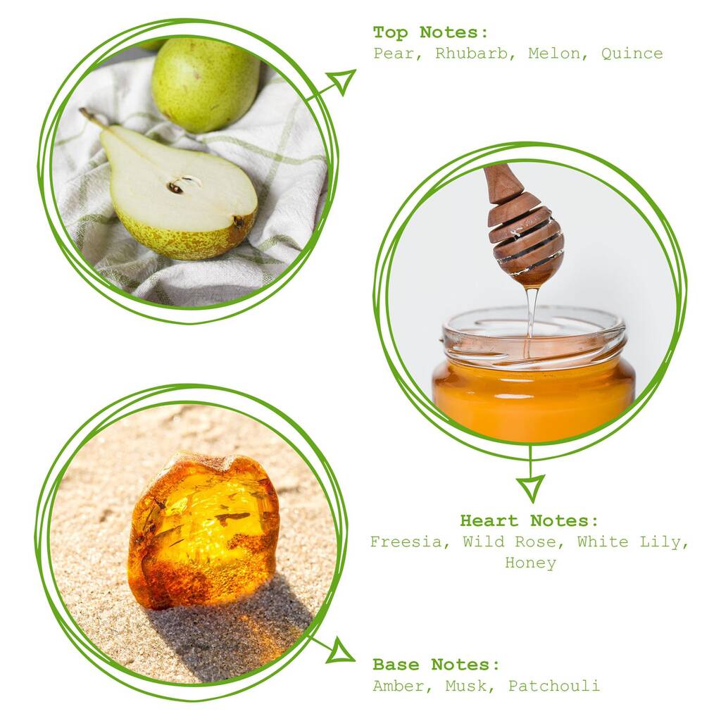 French Pear Soy Wax Scented Candle 320g By Rinkit