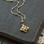 Sterling Silver Celtic Square Necklace, thumbnail 3 of 6