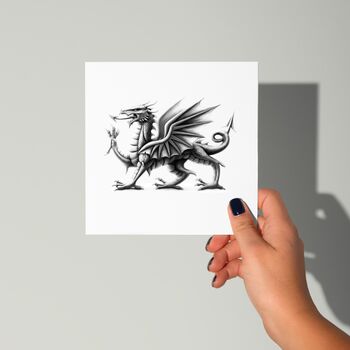 Welsh Dragon Greeting Card, 2 of 6